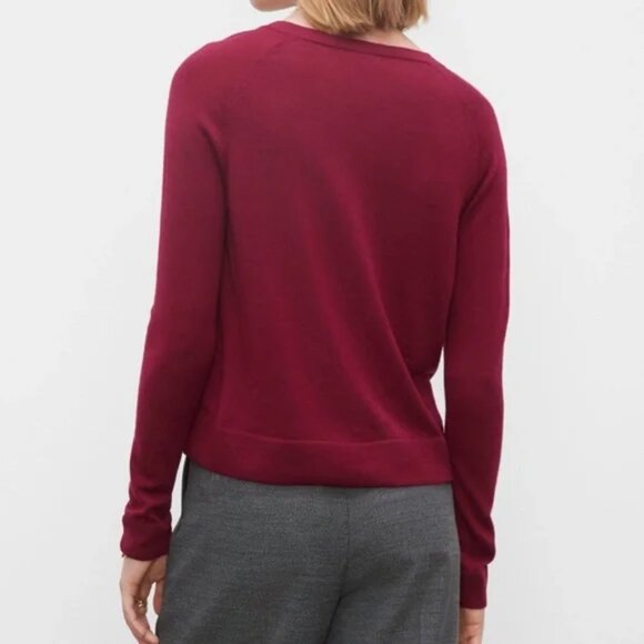 Club Monaco V-neck Wool Sweater Size L - Picture 2 of 9